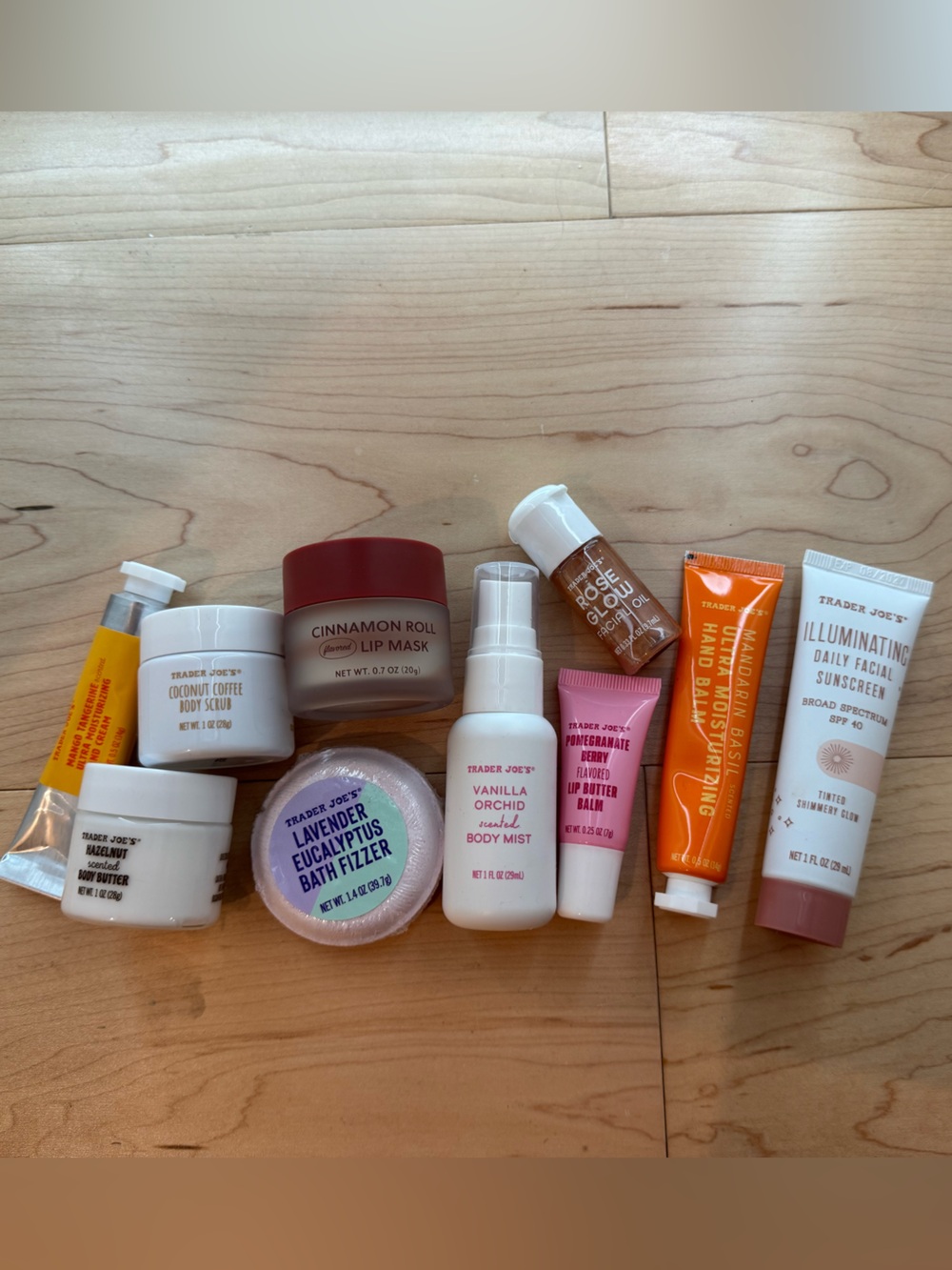 Mixed 10pcs skincare